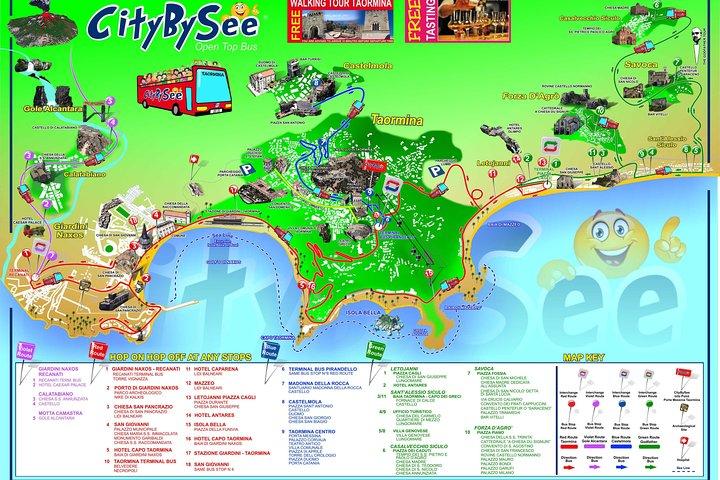 CityBySee Hop On-Hop Off - Visite du parrain de la ligne verte - Demi-journée