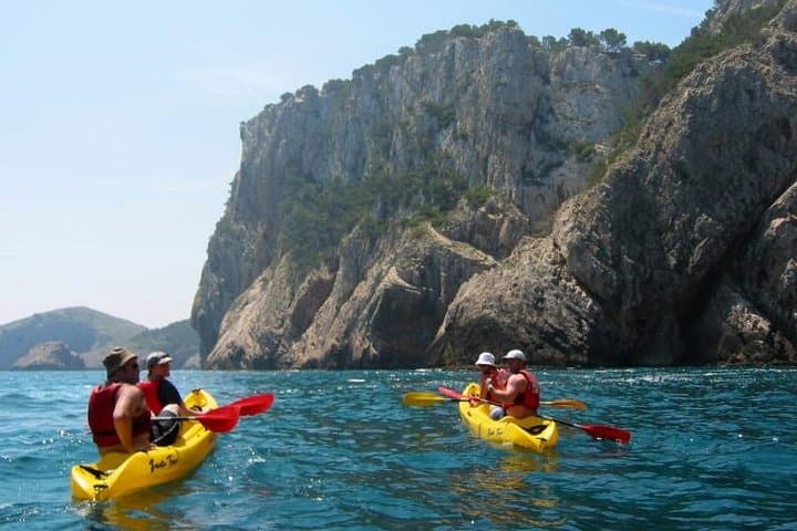 Private Costa Brava Kayak Experience with Snorkel from Barcelona