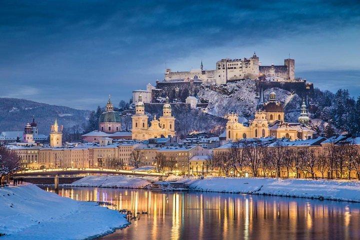 Kerstmiddeldag Salzburg vanuit Wenen