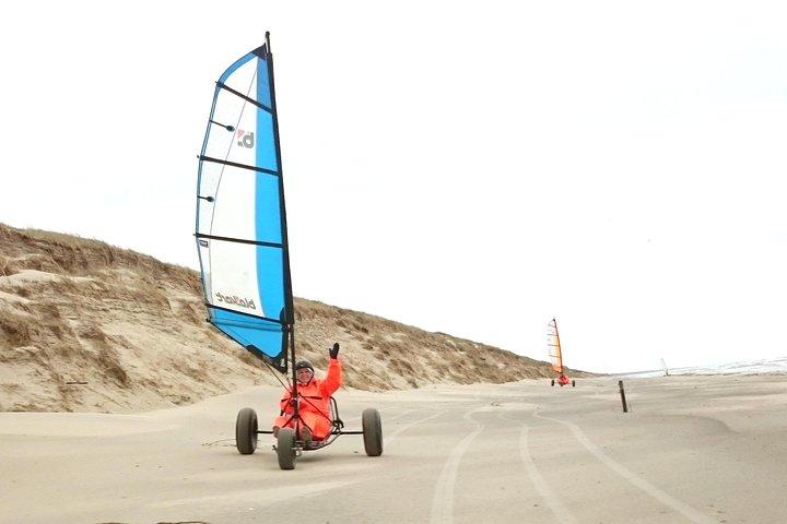 Wild Beach en solitaire Blokart Safari