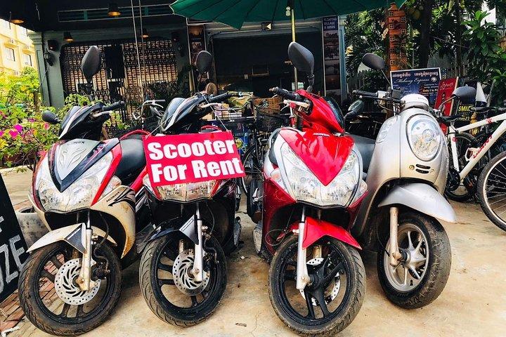 Var din egen drivrutin: Motorcykeluthyrning i Siem Reap