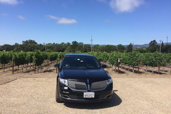 8-uur durende Napa wijntour van SF naar Napa CA , Sedan tot 2 personen
