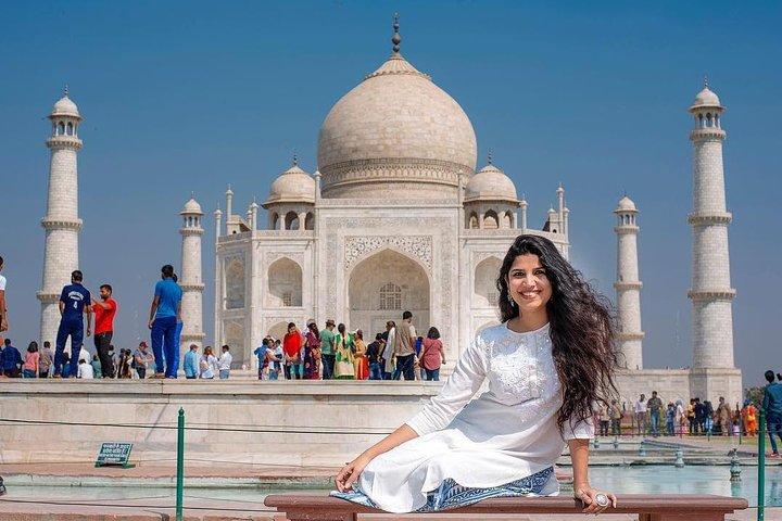 Same Day Trip Taj Mahal Mit dem Auto von Delhi