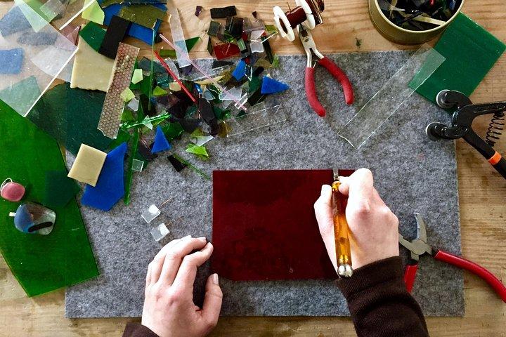 Atelier de bijoux en verre