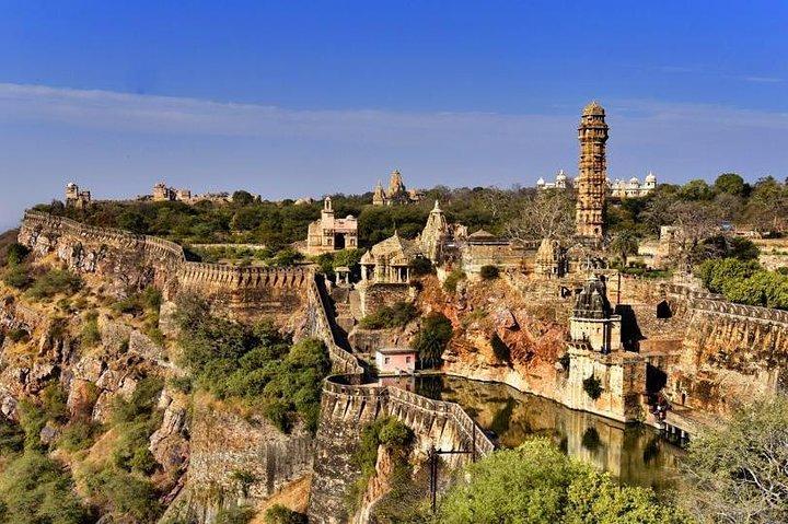 Excursion privée d'une journée au fort de Chittorgarh au départ d'Udaipur