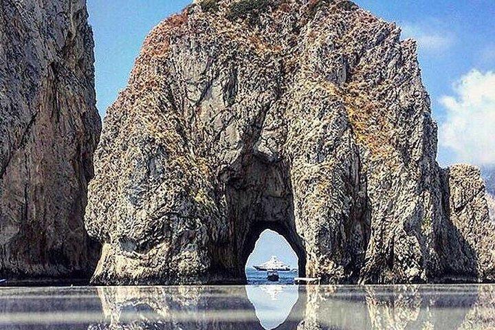 Excursion en bateau privé de luxe à Capri au départ de Capri ou Napoli