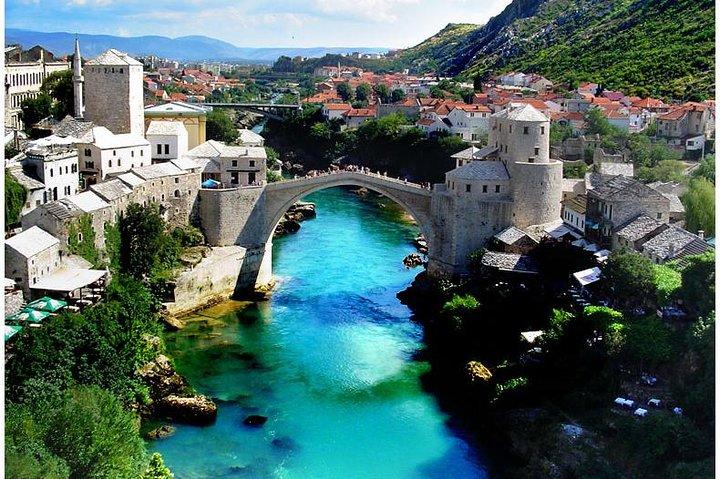 Mostar e Kravice da Dubrovnik: tour privato dell'Erzegovina di 2 notti