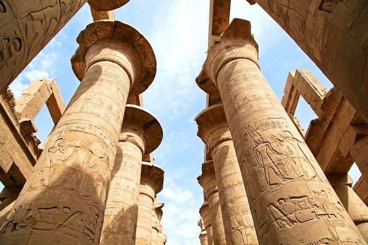 VIP Luxor Tagestour von Hurghada, El Gouna, Makadi, Soma Bay