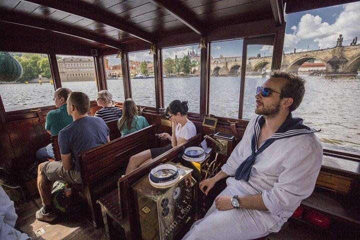 Prags slott och Canal River Boat Tour