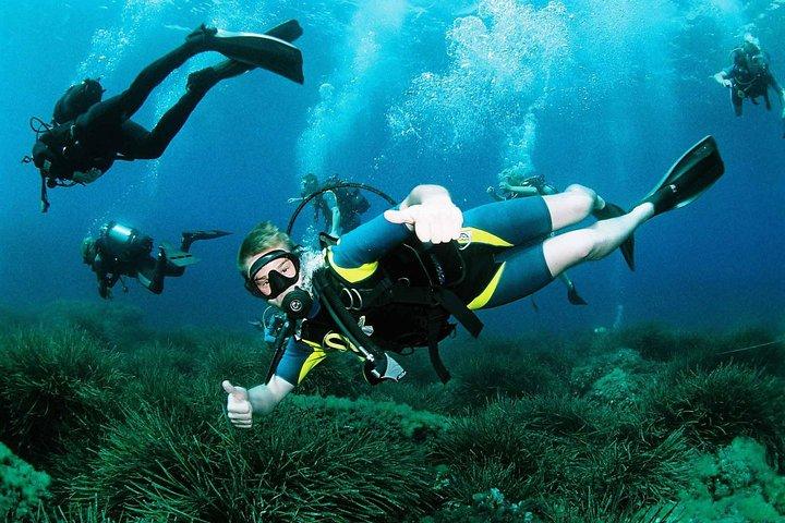 Baptismo de mergulho e snorkeling em Ibiza