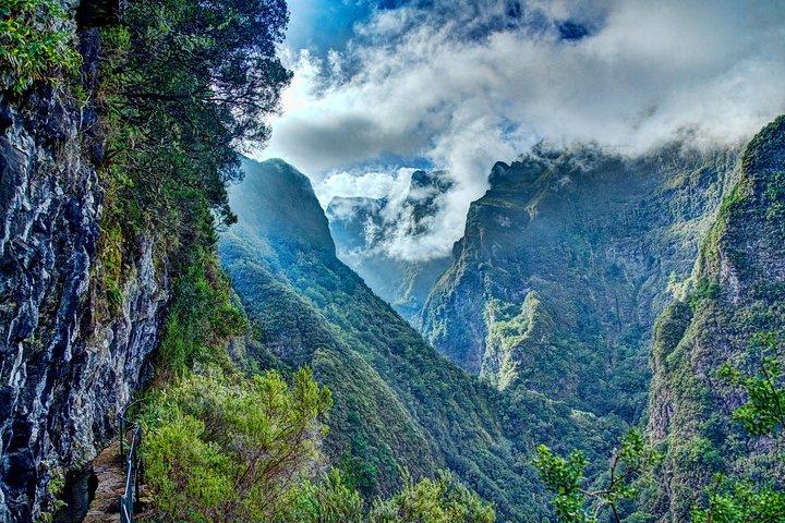 マデイラ島のCaldeirãoVerde Levadas Walk