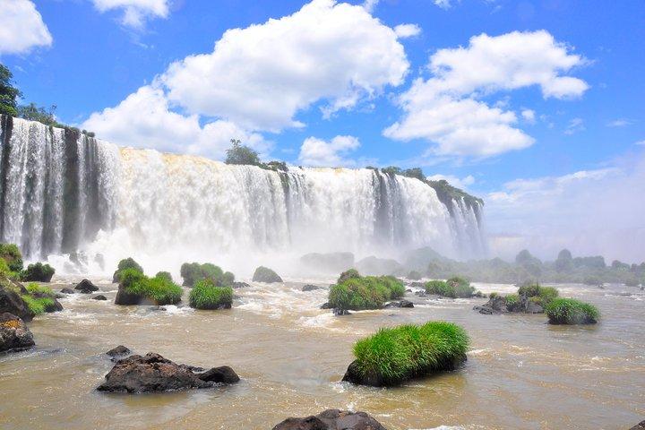 från Puerto Iguazu: Brazilian Falls Bird Park och Itaipu Dam