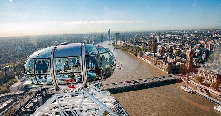 Recorrido a pie por el punto de referencia de Londres y paseo en el London Eye