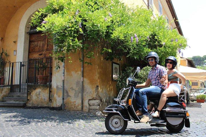 Visite privée de Rome par Vespa