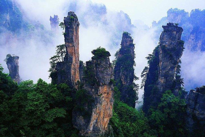 Privat dagstur til Zhangjiajie Fairy Stream ved at cykle