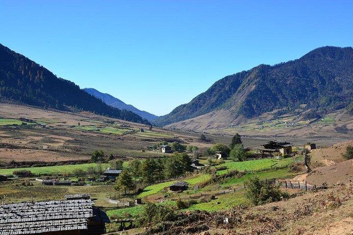 Excursão de vários dias guiada pelo Butão panorâmico com embarque no aeroporto