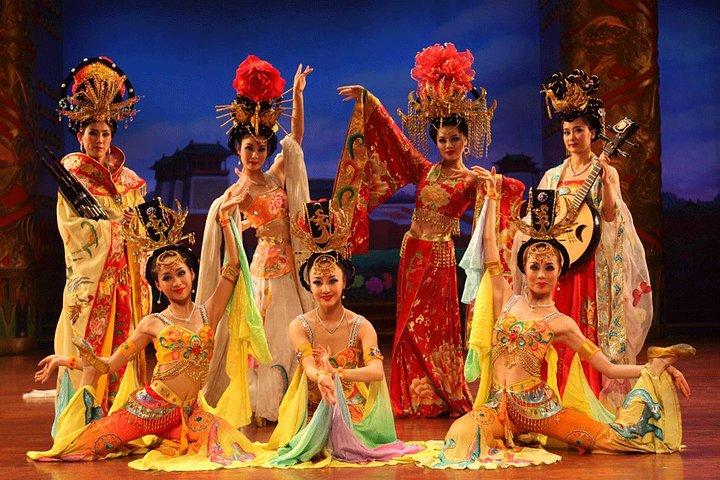 Visite en soirée: spectacle de musique et de danse de la dynastie Tang de Xi'an et banquet de Dumpling