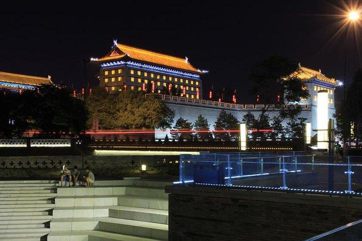 Xi'an Aftentur: South Gate Square, Fountain Show Square