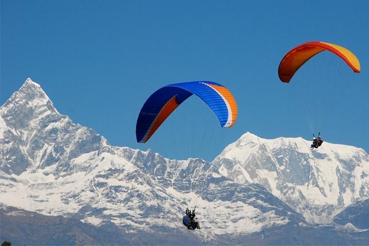 Nepal Adventure: Trishuli Rafting, Paragliding & Hike in Pokhara