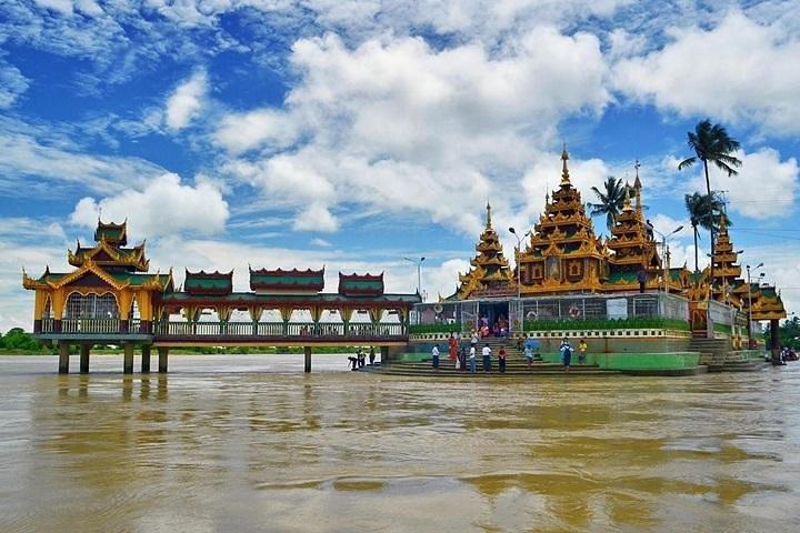Hidden Yangon: 6-Hour Private Tour of Thanlyin and Kyauktan