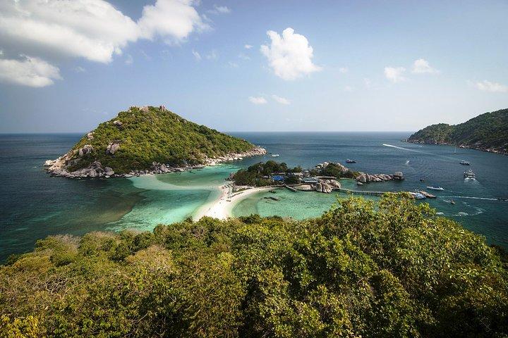 Desde Koh Samui : Koh Tao & Koh Nang Yuan Snorkeling (en lancha rápida)