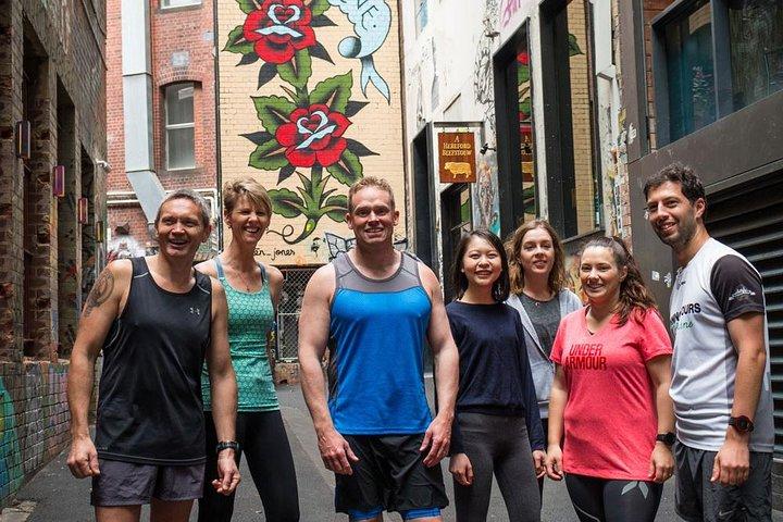 Melbourne Running Tour: Laneways, Arte de rua e café