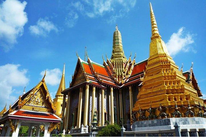 Bangkok Gamla stan: Dag och natttur