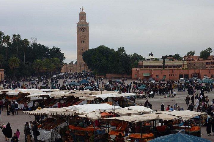 Passeggiata della città guidata di mezza giornata a Marrakech