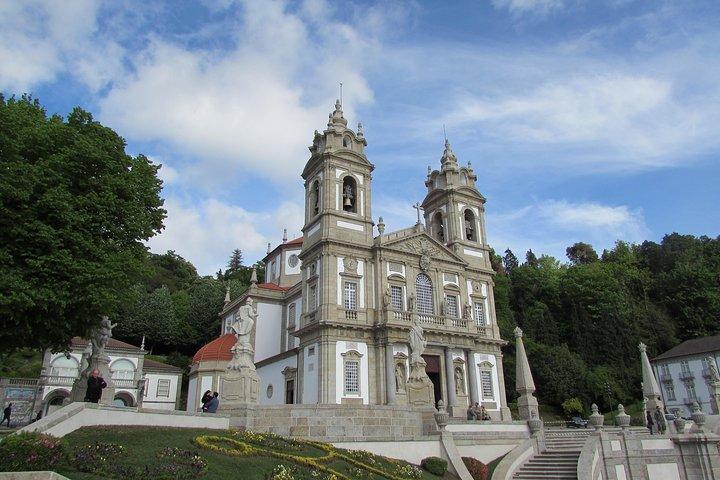Excursão privada de meio dia de Braga a partir de Porto com Bom Jesus