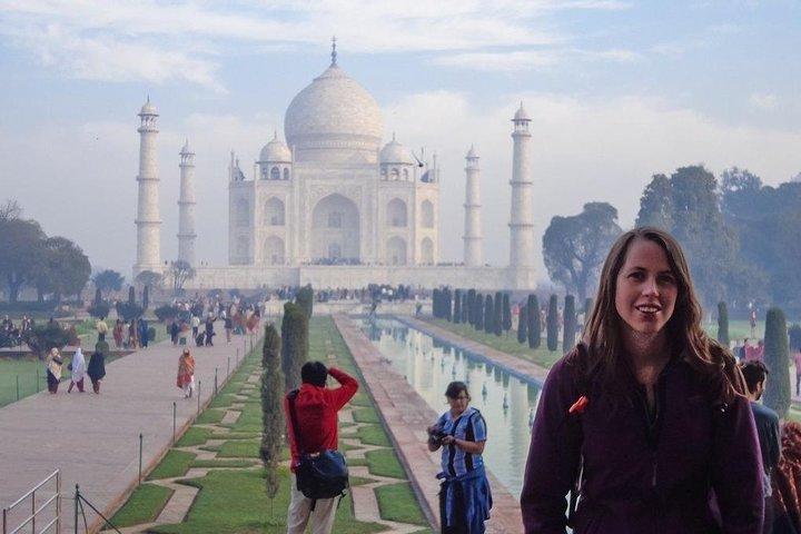 Viagem privada ao Taj Mahal de Delhi com bilhetes Skip The Line