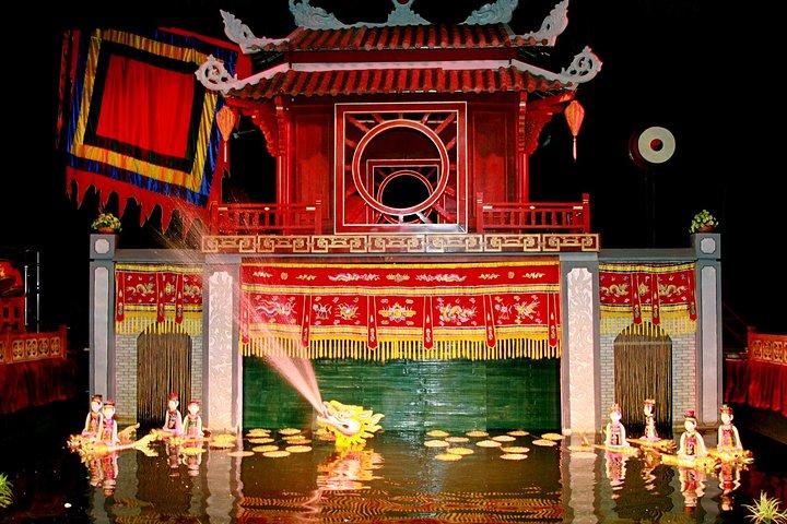 Privado: Hanoi Street Food tour con Water Puppet Show y Cyclo