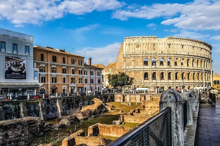 Privé 4 uur durende stadstour door Colosseum en Rome Hoogtepunten