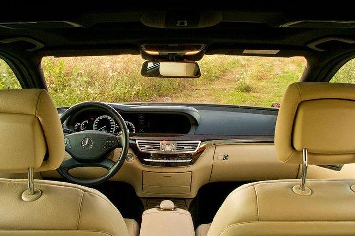 Transfert privé de Prague à Munich dans une voiture de luxe