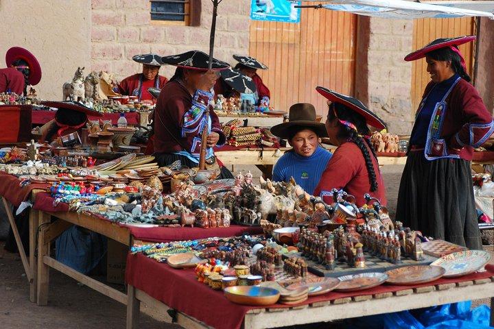 Tour en vélo privé: South Valley of Cusco et le marché de Pisaq