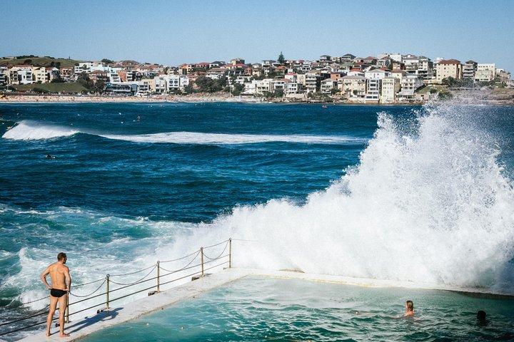ボンダイ ビーチ ウォーキング ツアーとオプションのボンダイからブロンテまでの海岸ウォーク