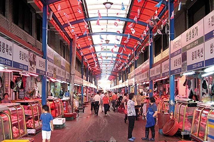 Full-day kulinarisk rundtur i Seoul, herunder Noryangjin Fish Market og koreansk BBQ middag