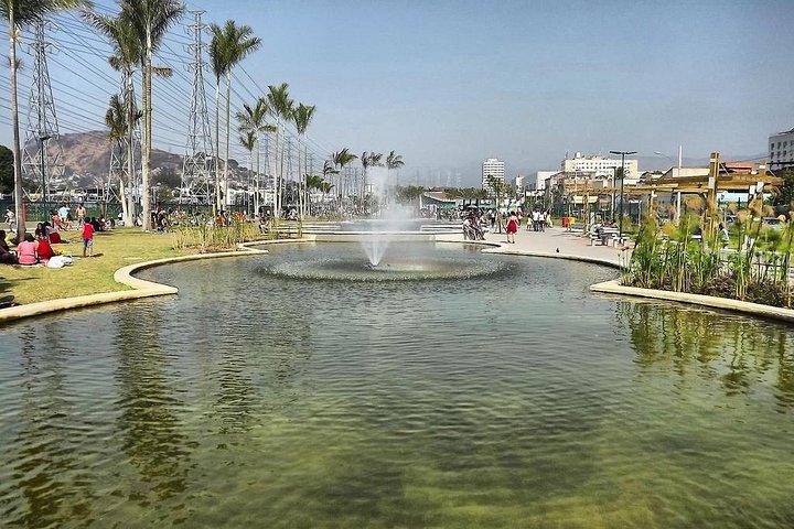 乗り換えでリオデジャネイロのマドゥレイラ公園を訪問