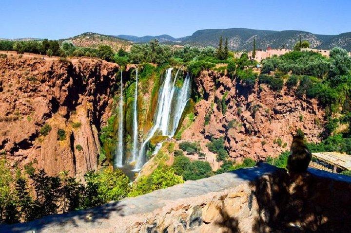 Ganztägiger privater Tagesausflug von den Marrakech Ouzoud Wasserfällen