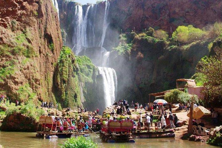 Ganztägiger privater Tagesausflug von den Marrakech Ouzoud Wasserfällen