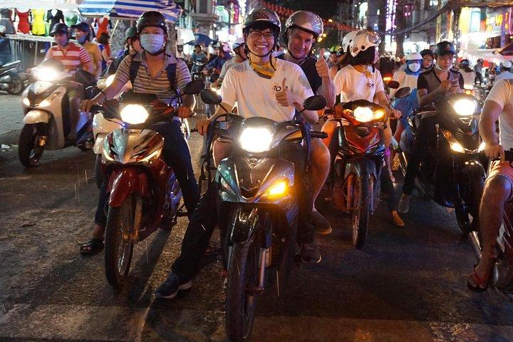 Aventure de nuit en moto à Ho Chi Minh