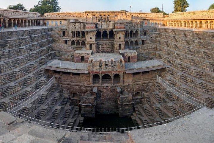 Ganztägige Tour des Chand Baori Step Well aus Jaipur