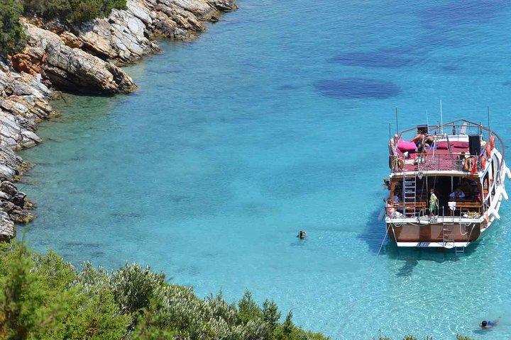Excursion quotidienne en bateau à Bodrum avec déjeuner