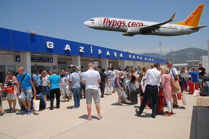 アラニヤからガジパサ空港GZPへの専用送迎