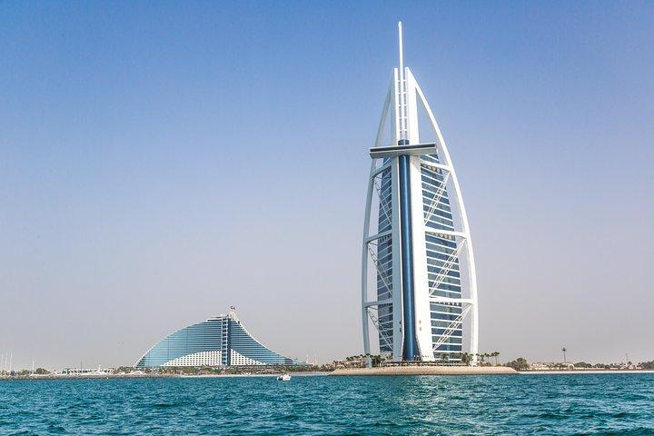 Excursion d'une journée à Dubaï avec le col Burj Khalifa depuis Abu Dhabi