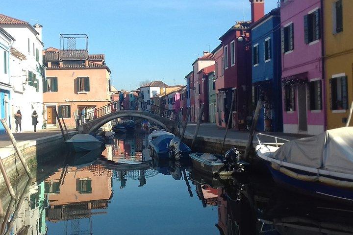 Privater Ausflug mit Motorboot nach Murano, Burano und Torcello
