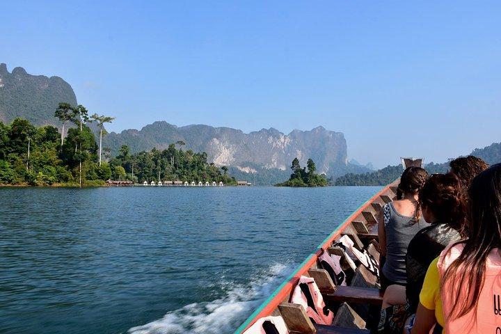 Fulldags tur til Cheow Lan Lake i Khao Sok National Park fra Krabi