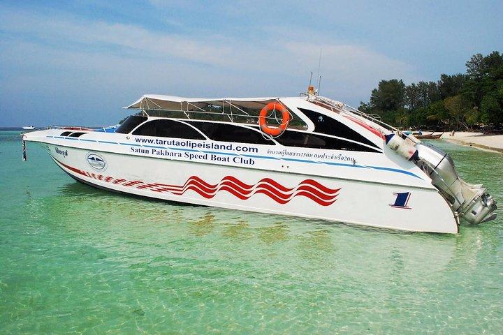 Koh Lanta à Koh Lipe par Satun Pakbara Speed ​​Boat en haute saison