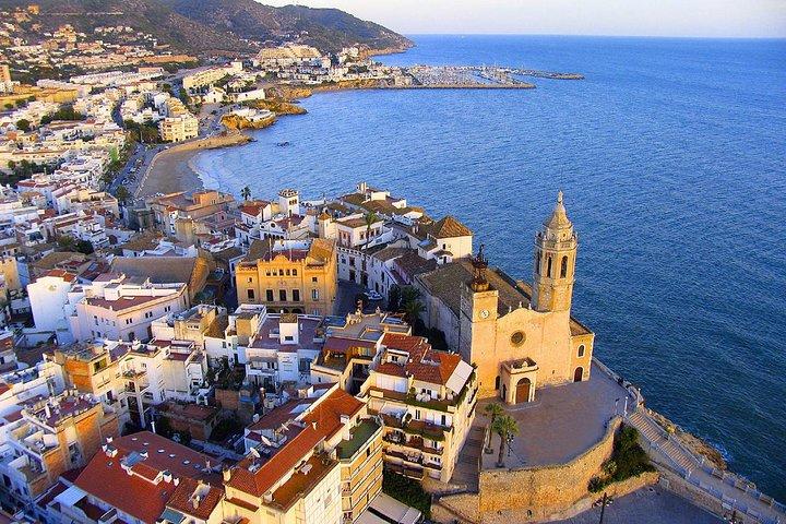 Tour privato di Tarragona e Sitges con prelievo dall'hotel da Barcellona