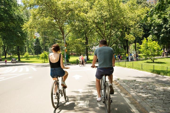 Central Park Bike Tour with Live Guide