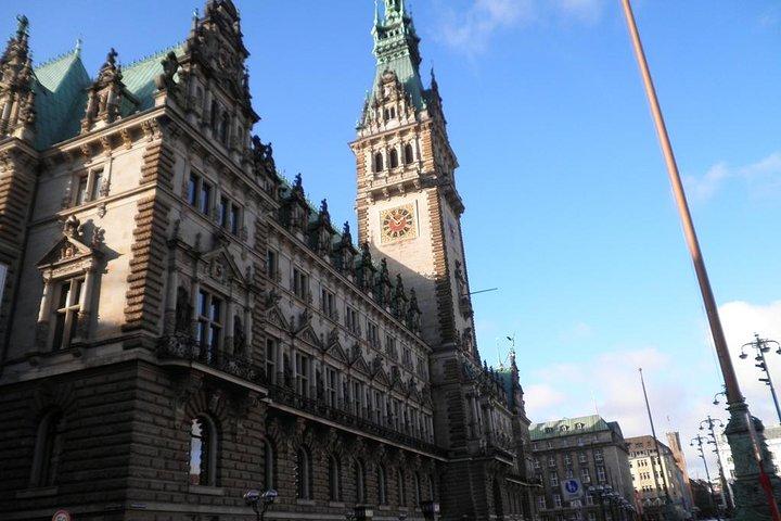 Hamburgo Down Town: Centro histórico da cidade com prefeitura (a pé)